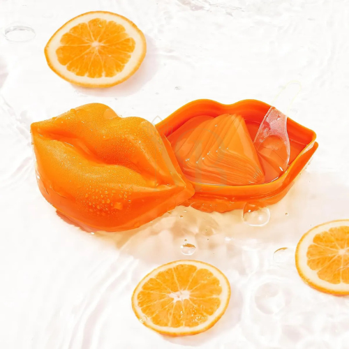 Mascarillas Hidratantes Para Labios. Naranja 20piezas