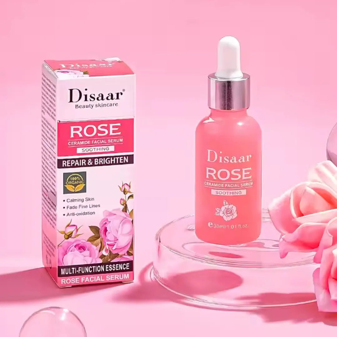 Sérum De Rosas Facial Hidratante Nutritivo Reparador 30 Ml Seca Día/noche