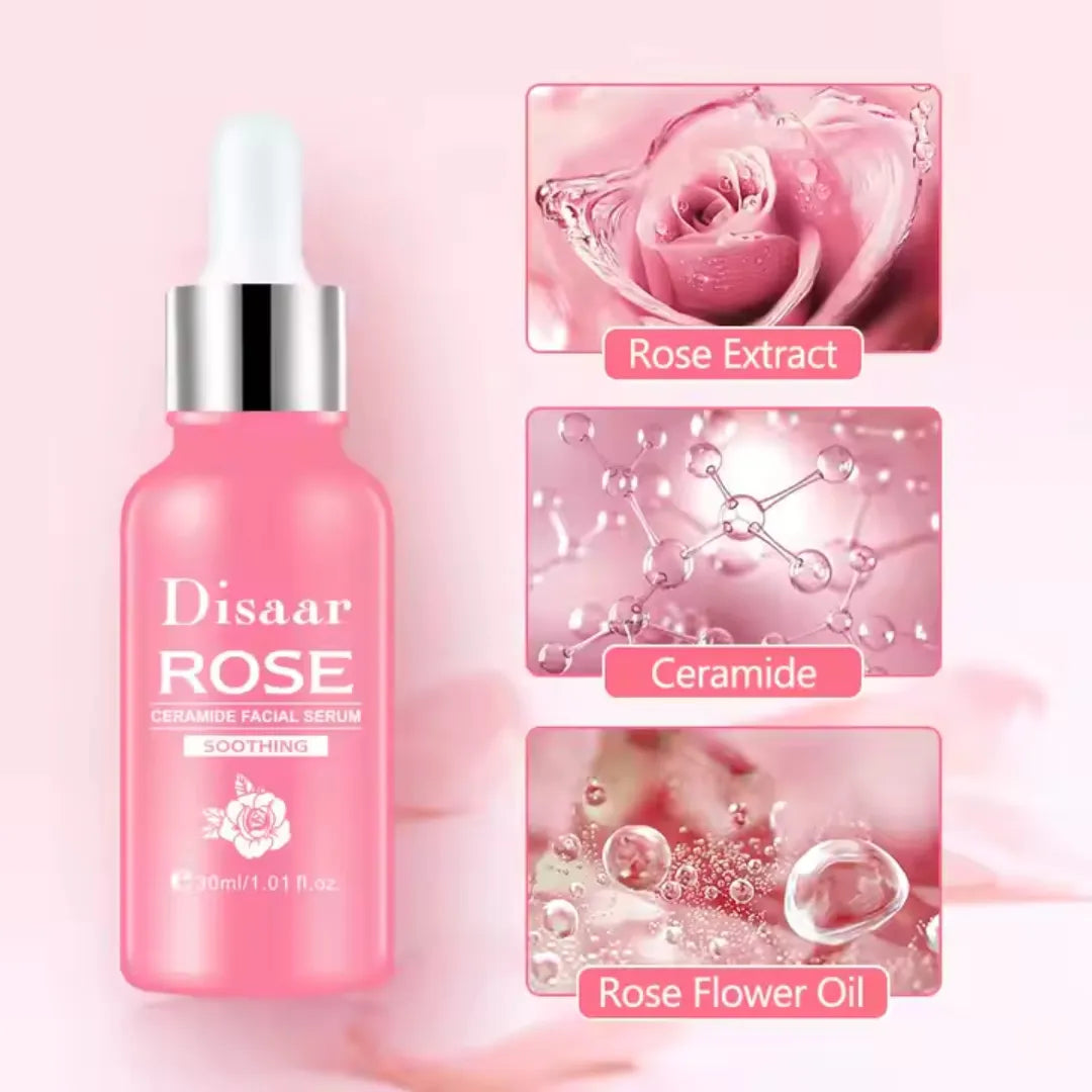 Sérum De Rosas Facial Hidratante Nutritivo Reparador 30 Ml Seca Día/noche