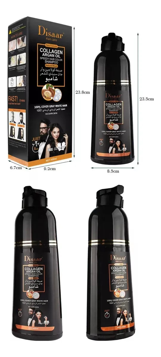 Dissar™ / Shampoo Colorante Cubre Canas